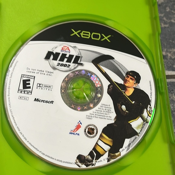 5 for $60 - NHL 2002 Xbox Game - Picture 3 of 4